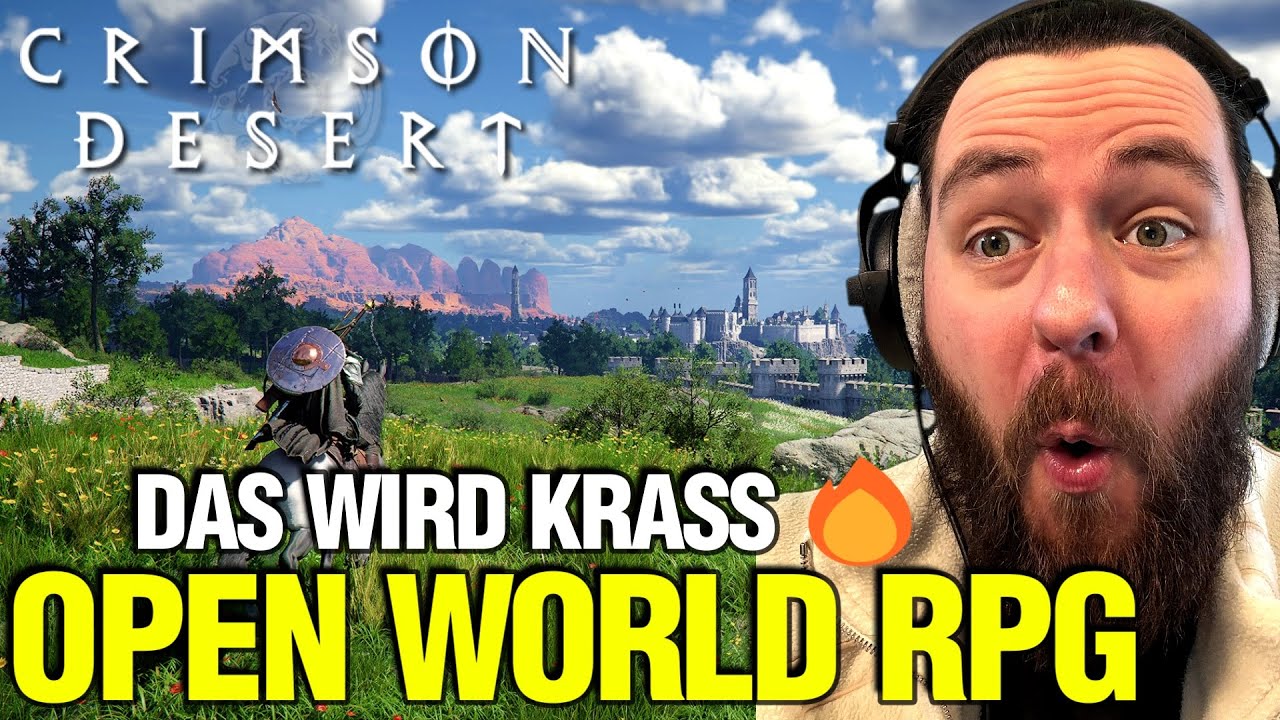 Crimson Desert ist VERRÜCKT 😱🔥 | Open World • Combat & Story im Check
