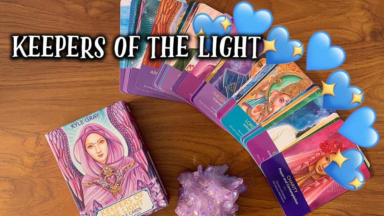 KEEPERS OF THE LIGHT ORACLE CARDS 🔮🌟 HONEST OPINION & DECK FLIP THROUGH