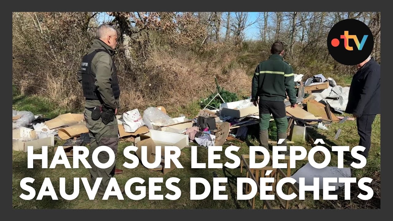 Face aux dépôts sauvages de déchets, ce maire fait la chasse aux pollueurs