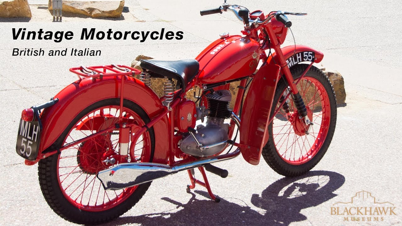 Vintage Motorcycles - British and Italian