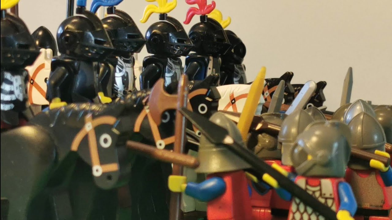 Lego Battle of Castillion 1453 (Hundred Years War)