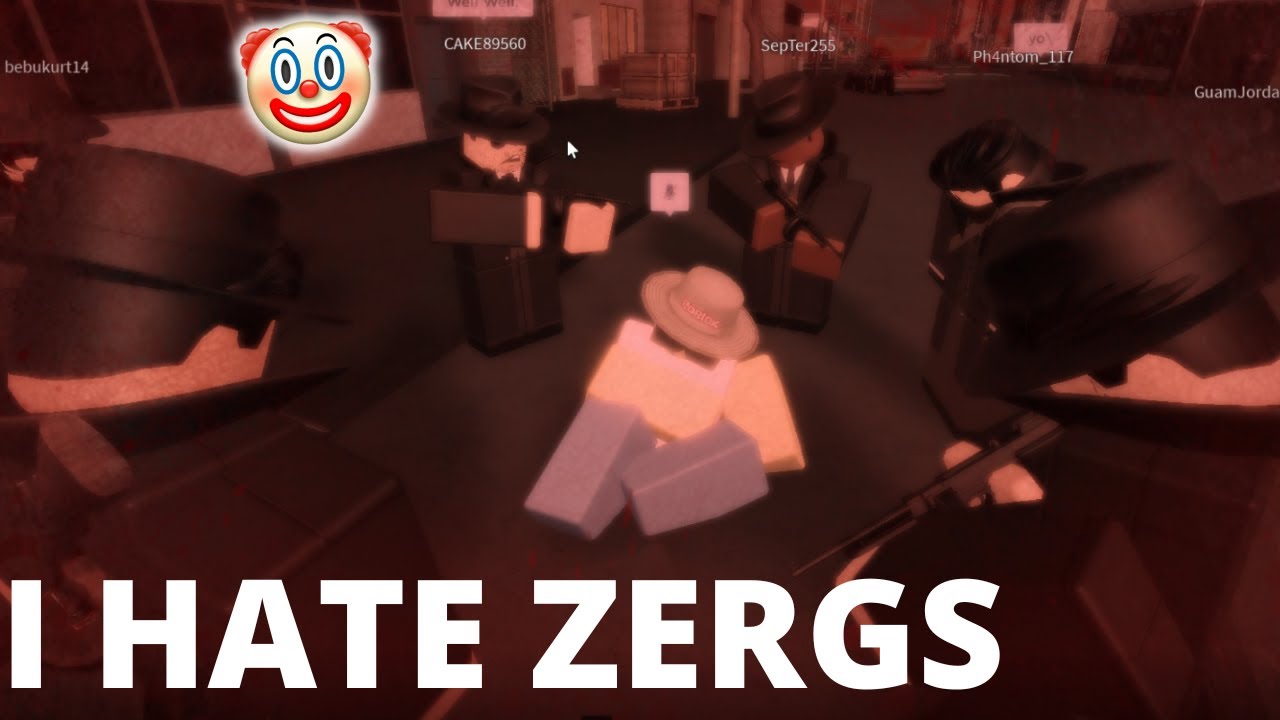 I HATE ZERGS  -Roblox Criminality