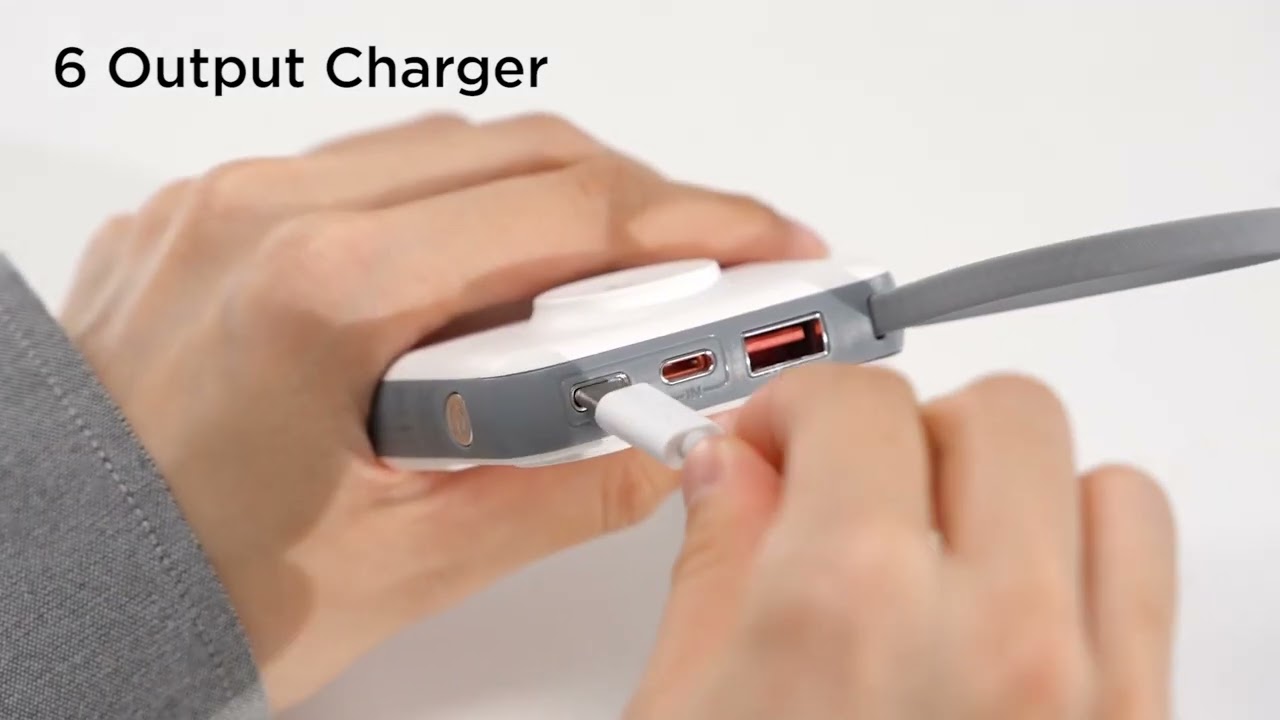 Say Goodbye to Low Battery Anxiety | PEACHZ 10 000 mAH MagSafe Power Bank