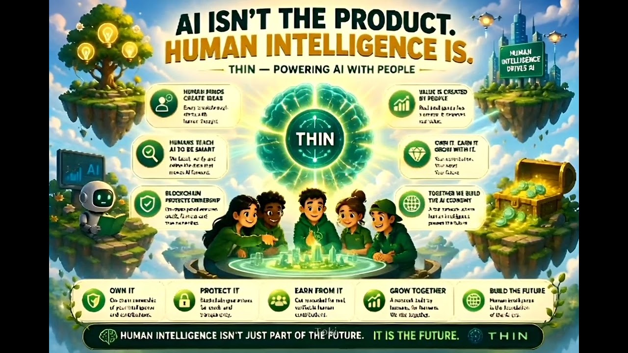 🧠 AI ISN'T THE PRODUCT. HUMAN INTELLIGENCE IS.