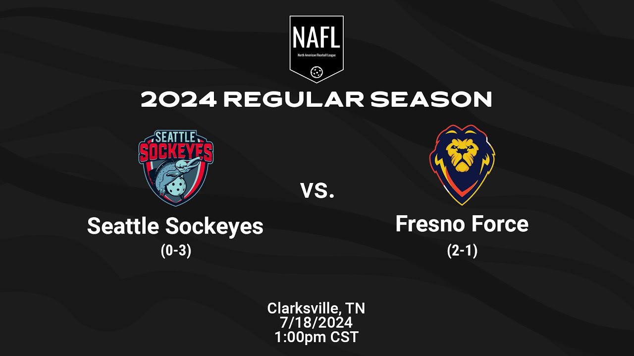 Seattle Sockeyes vs. Fresno Force