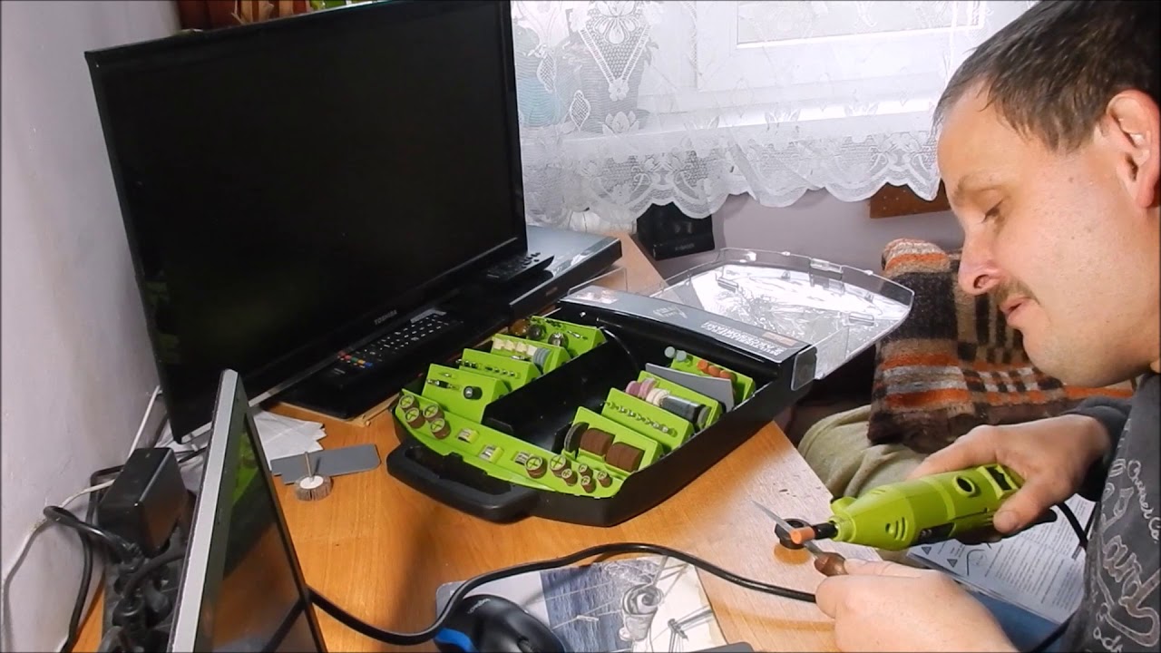 Multiszlifierka a'la Dremel, Niteo Tools z Biedronki-rozpakowanie i pierwsze testy.