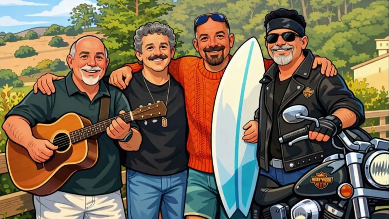 Big Wave Radio &ndash; Four California Brothers (Official Visualizer)