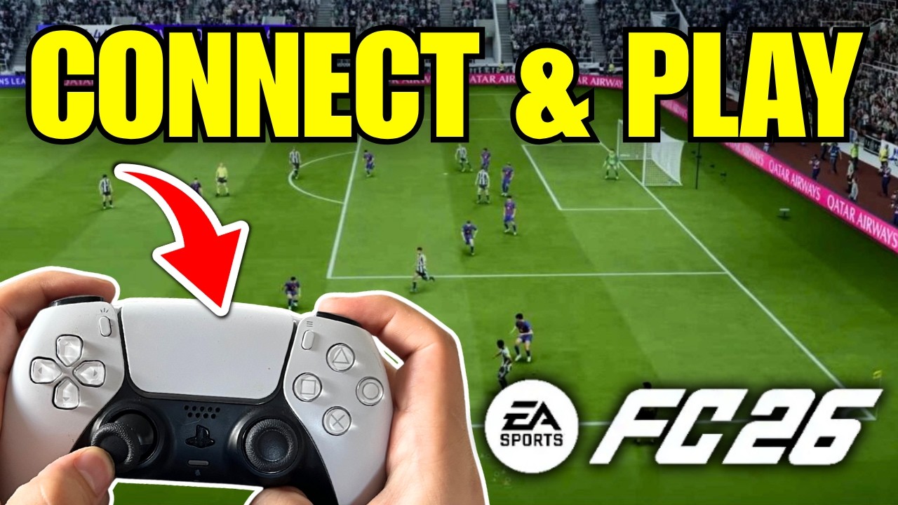 Как играть в FC 26 на EA App с беспроводным контроллером | Полное руководство