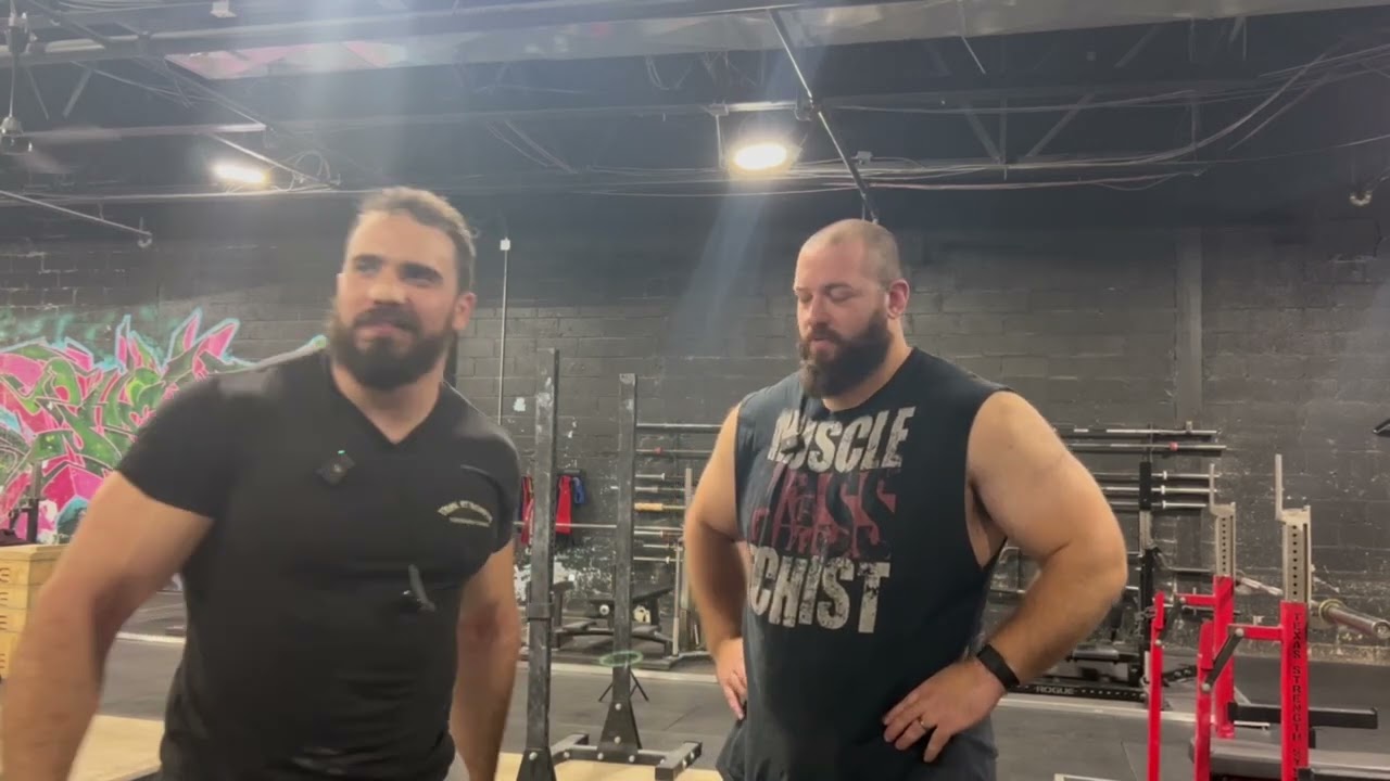275 lb Behind the Neck Press | Strongman Heavy Push Day