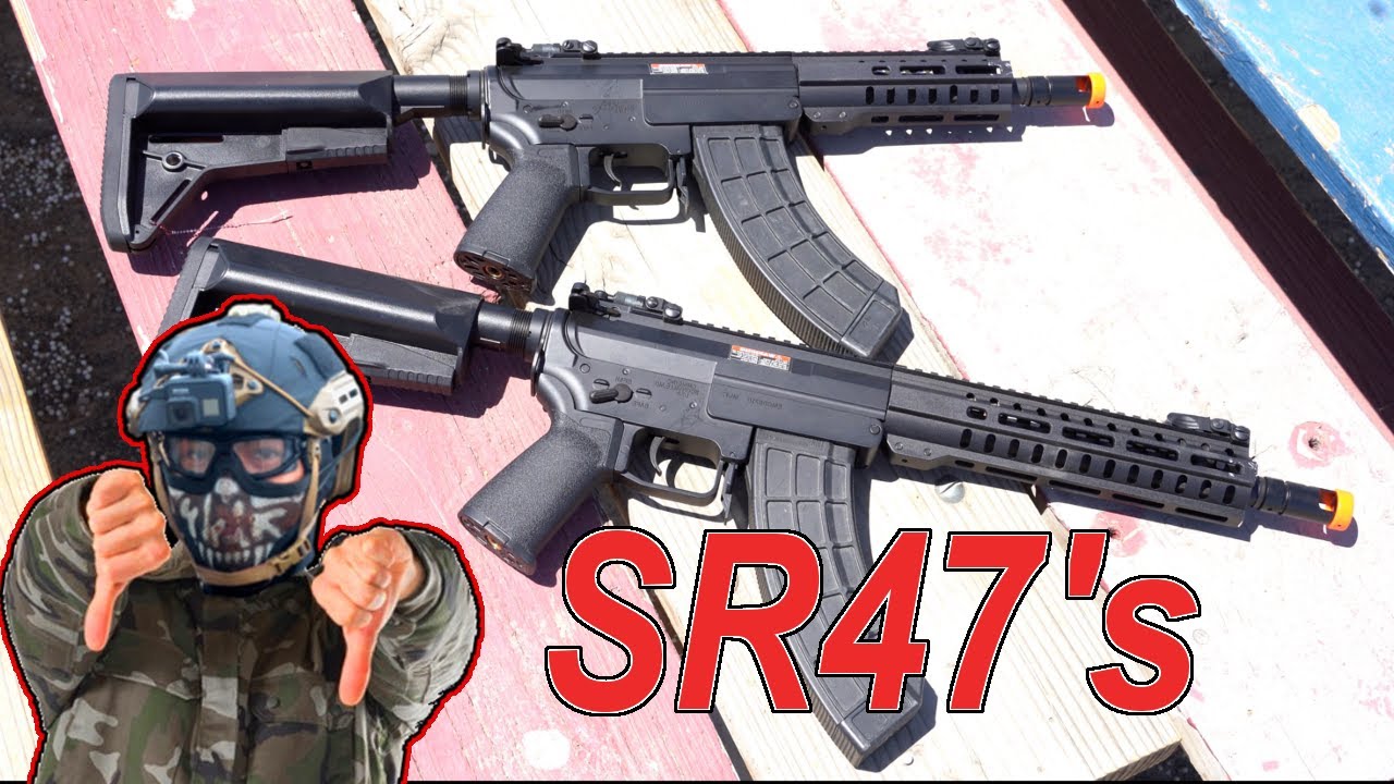Мне они ВООБЩЕ НЕ нравятся (CYMA Platinum AR47 и EMG SR47 Airsoft AEG)
