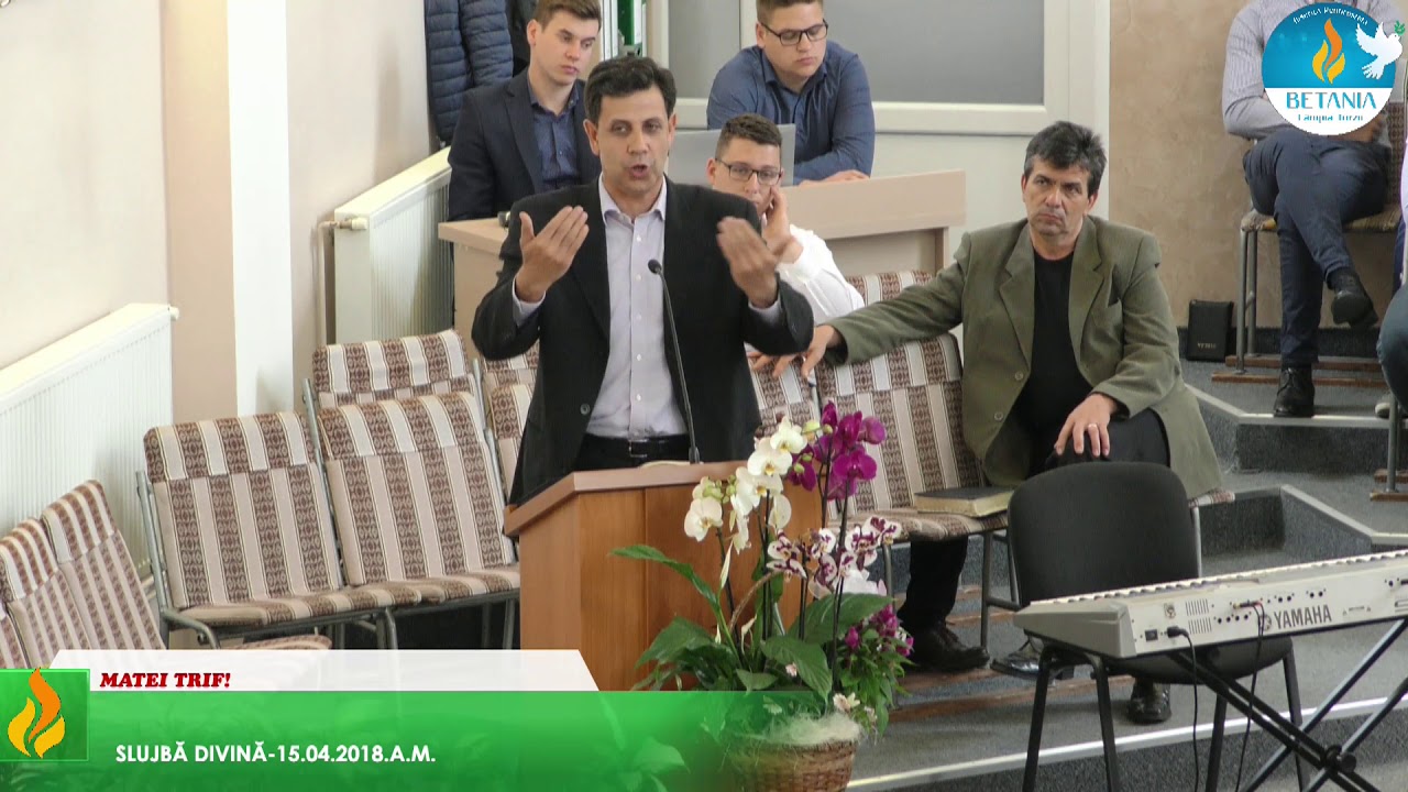 SLUJBĂ DIVINĂ-MATEI TRIF-PREDICĂ!15.04.2018.A.M.