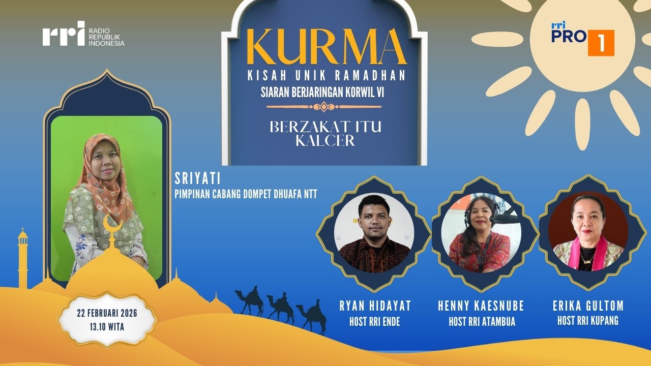 [LIVE] KURMA : BERZAKAT ITU KALCER | RRI KUPANG