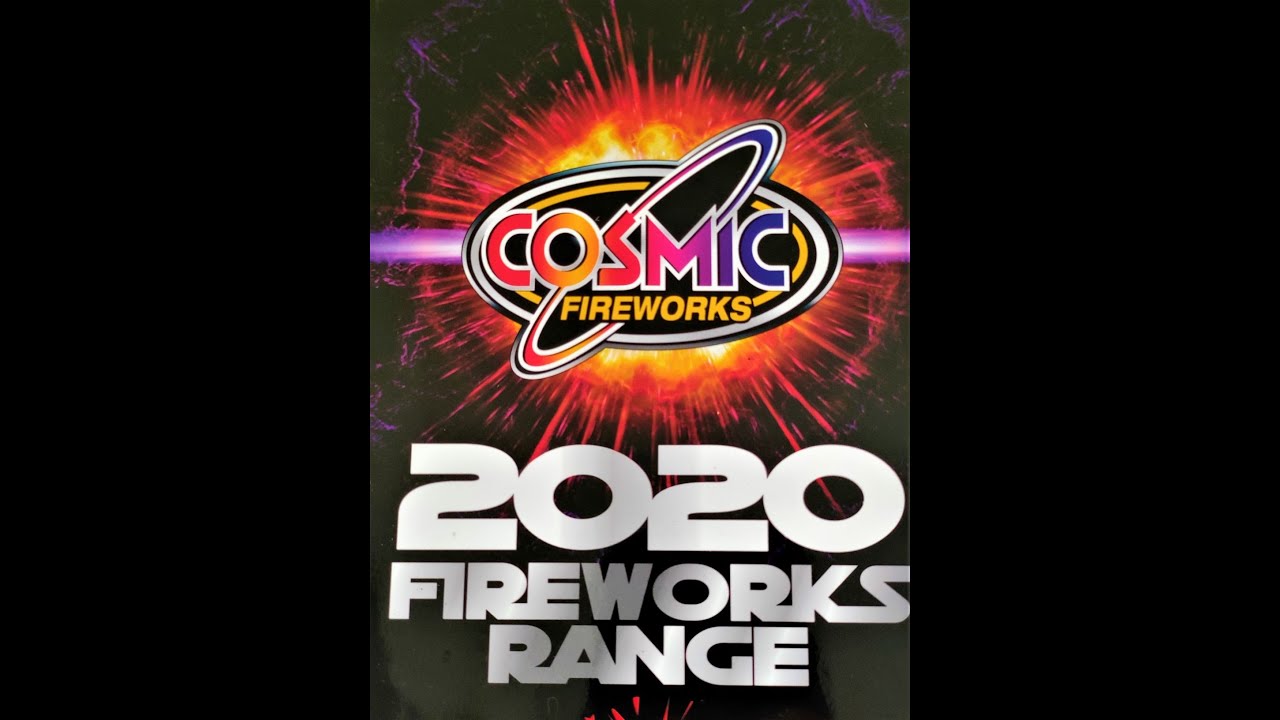 Cosmic Fireworks 2020 Catalogue
