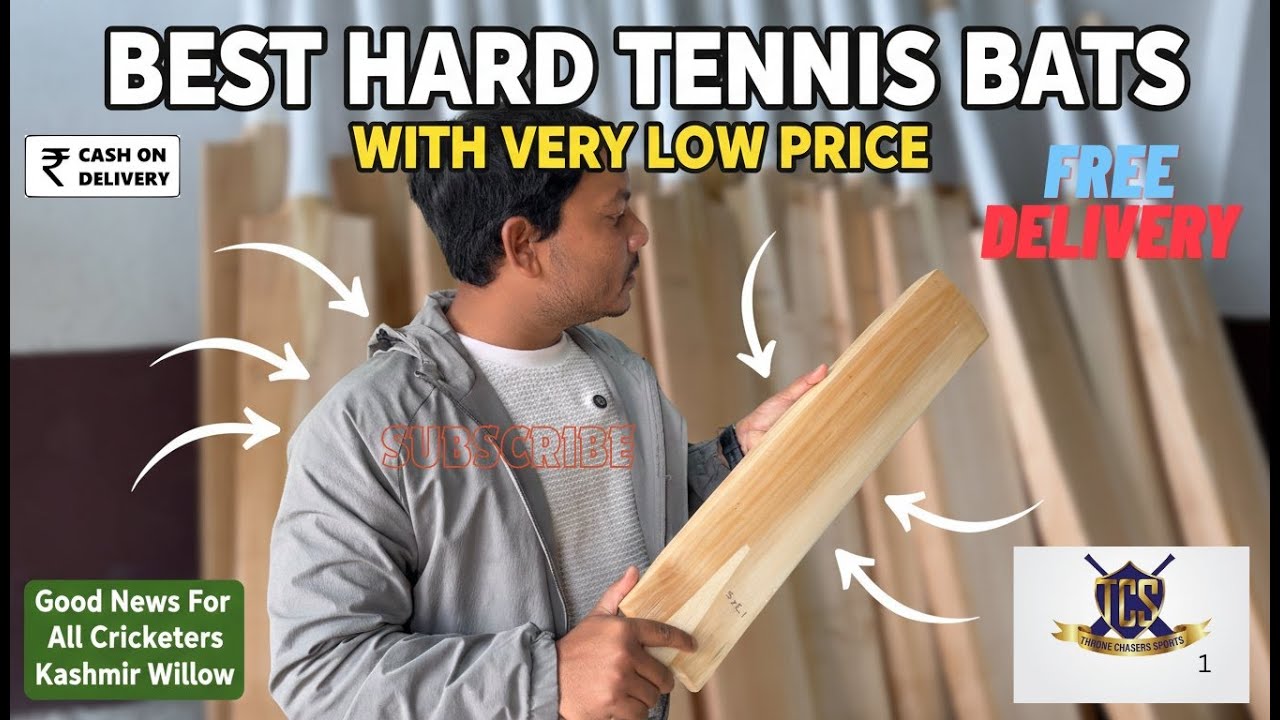 Best Light Weight Cricket Bat For Hard Tennis Ball | Best Tennis Cricket Bat Company |Throne Sports