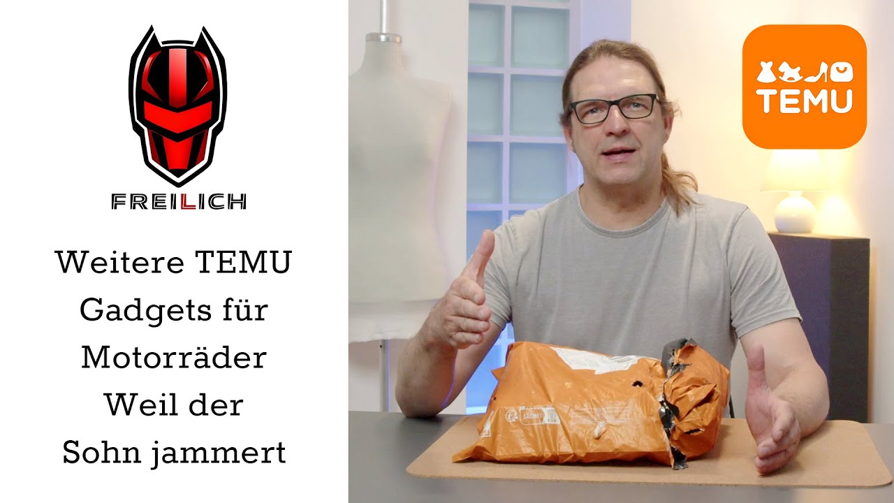 FreiLich 013 - Weitere Temu Gadgets fürs Motorrad