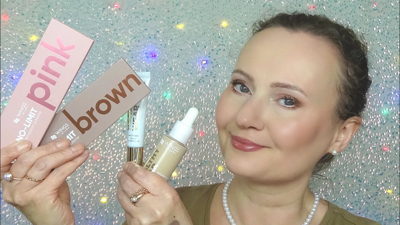 ★Nowości ★ AA Wings of Color★ HEALTHY WEAR/ podkład  i korektor★ brązer, róż, rozświetlacz w kremie★