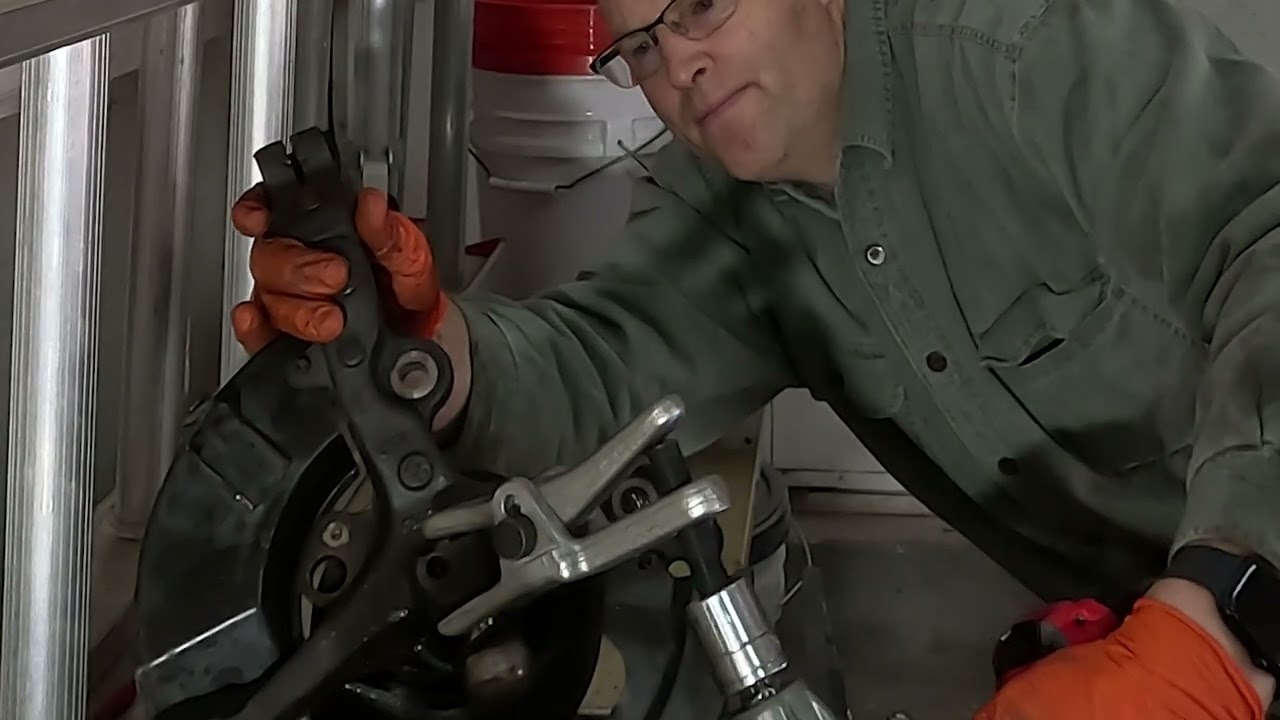 Ball Joint Nightmare! Removing from its Steering Knuckle on My ’96 Crown Vic (…and I Caught on Fire)