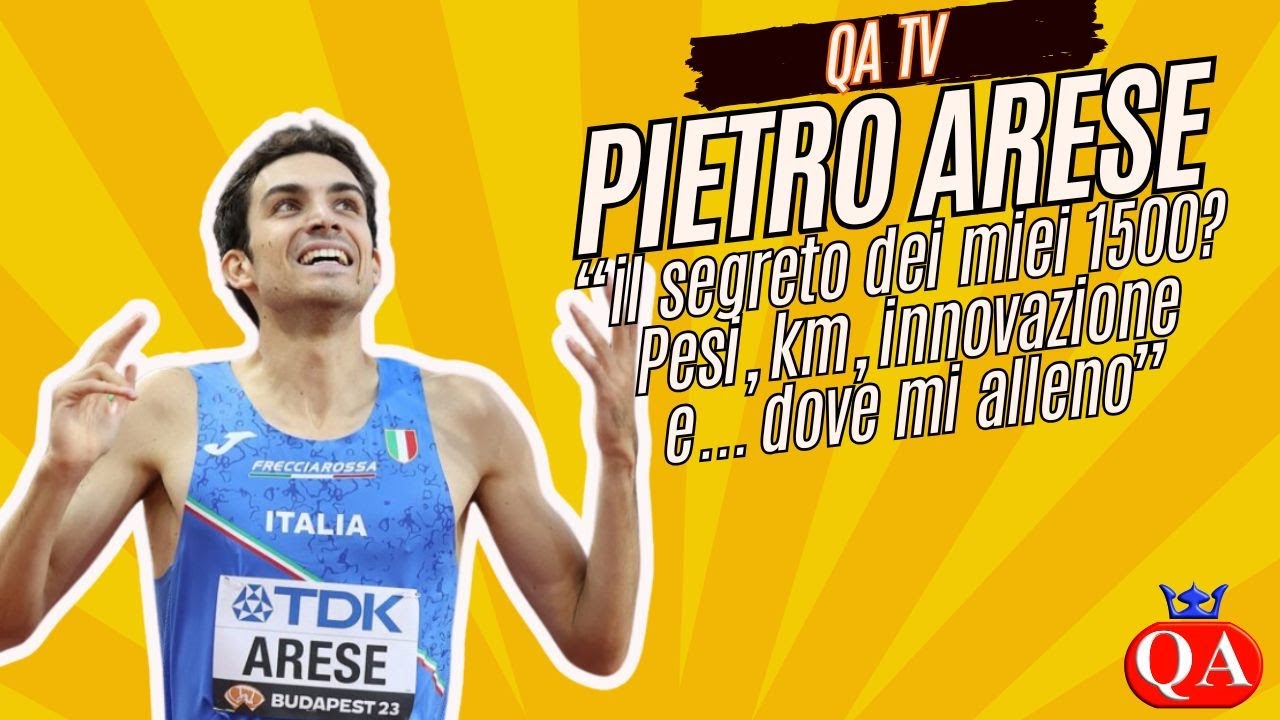 QA TV: talk con Pietro ARESE: il successo? pesi, km, innovazione e l'ambiente!