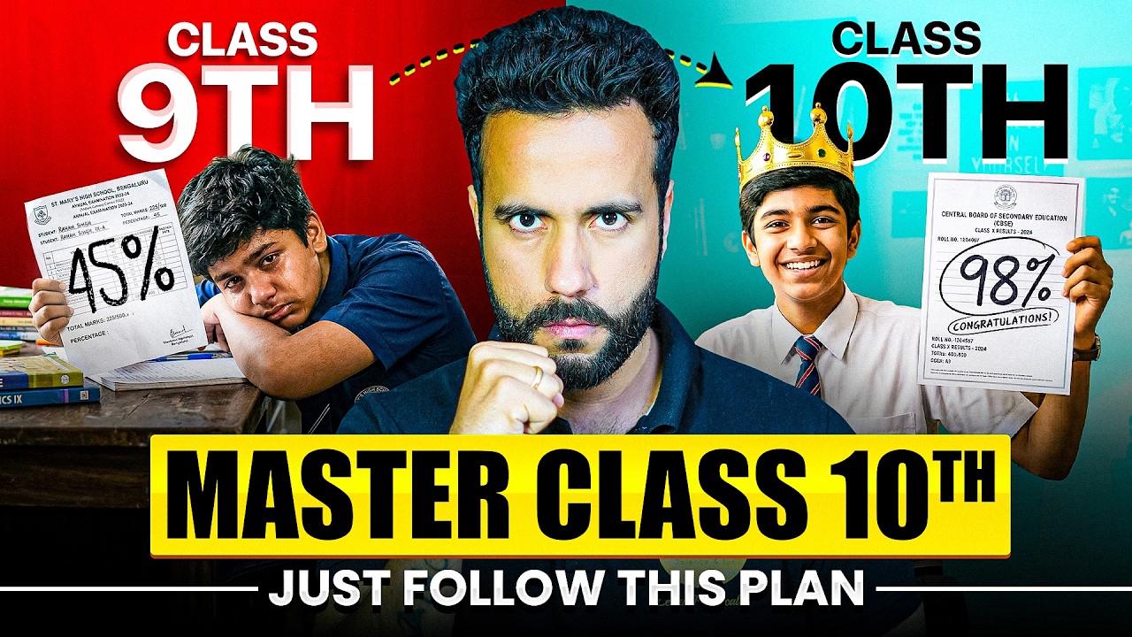 How To Start Class 10th (21-Day Study Plan) | Ashu Sir