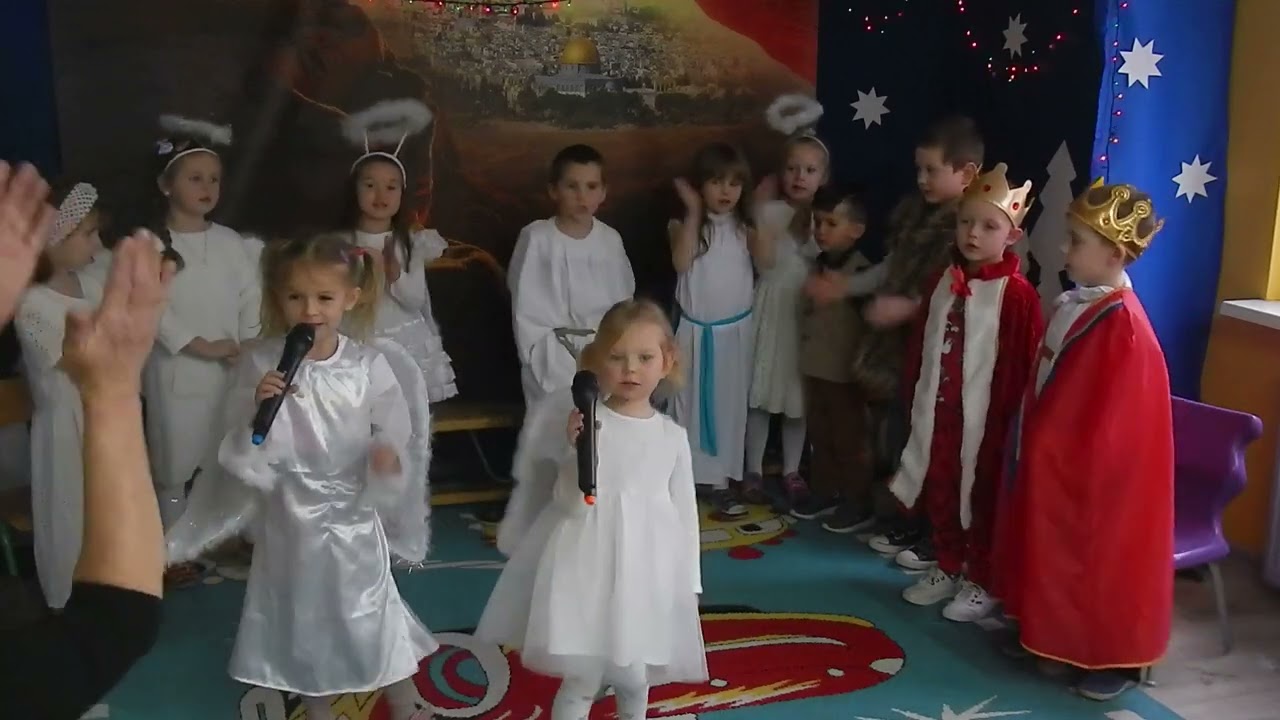 Jasełka w Punkcie Przedszkolnym w Krzywinie (20.12.2022)