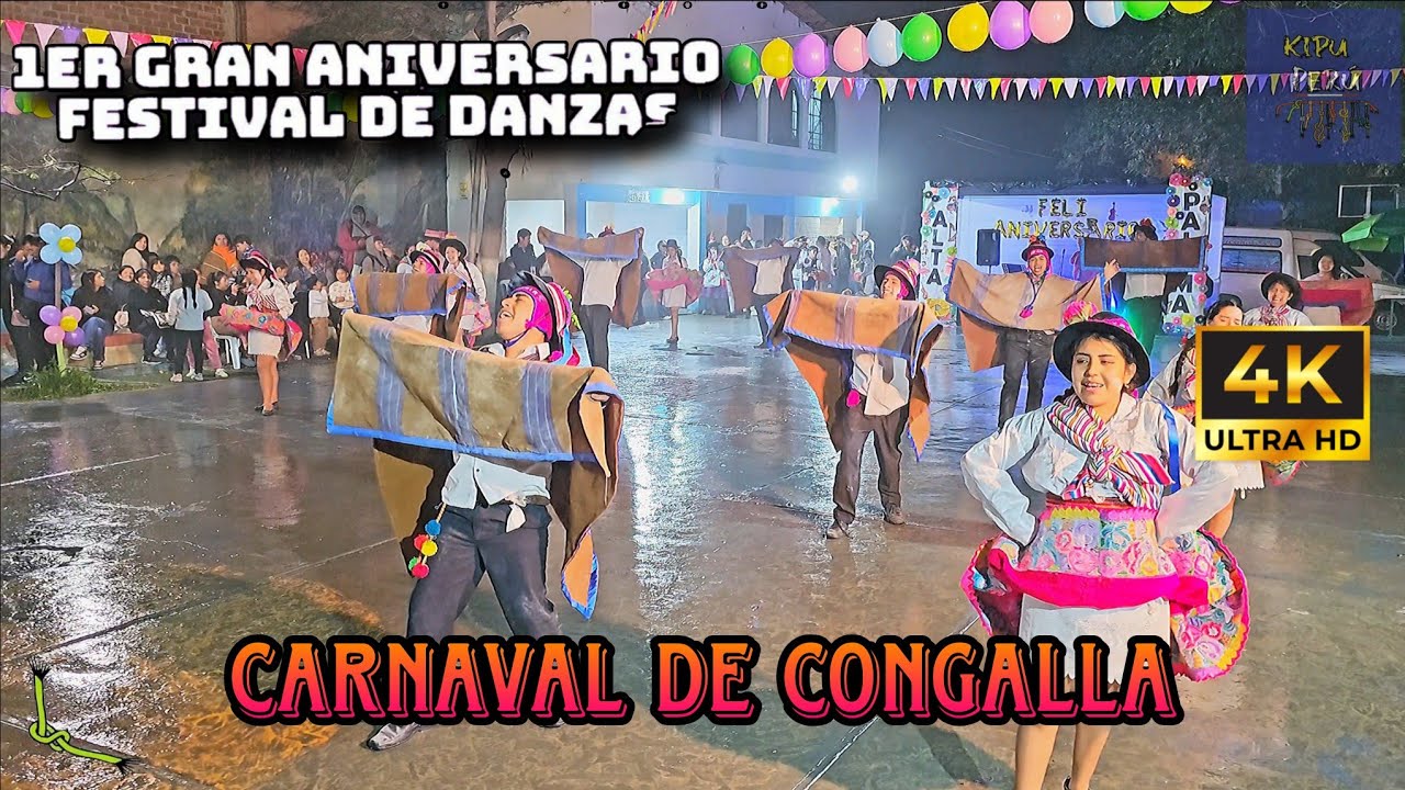 Carnaval de Congalla / Huancavelica / Wayna Qinti ( 1er Aniversario de ALTA PALOMA 2025 )