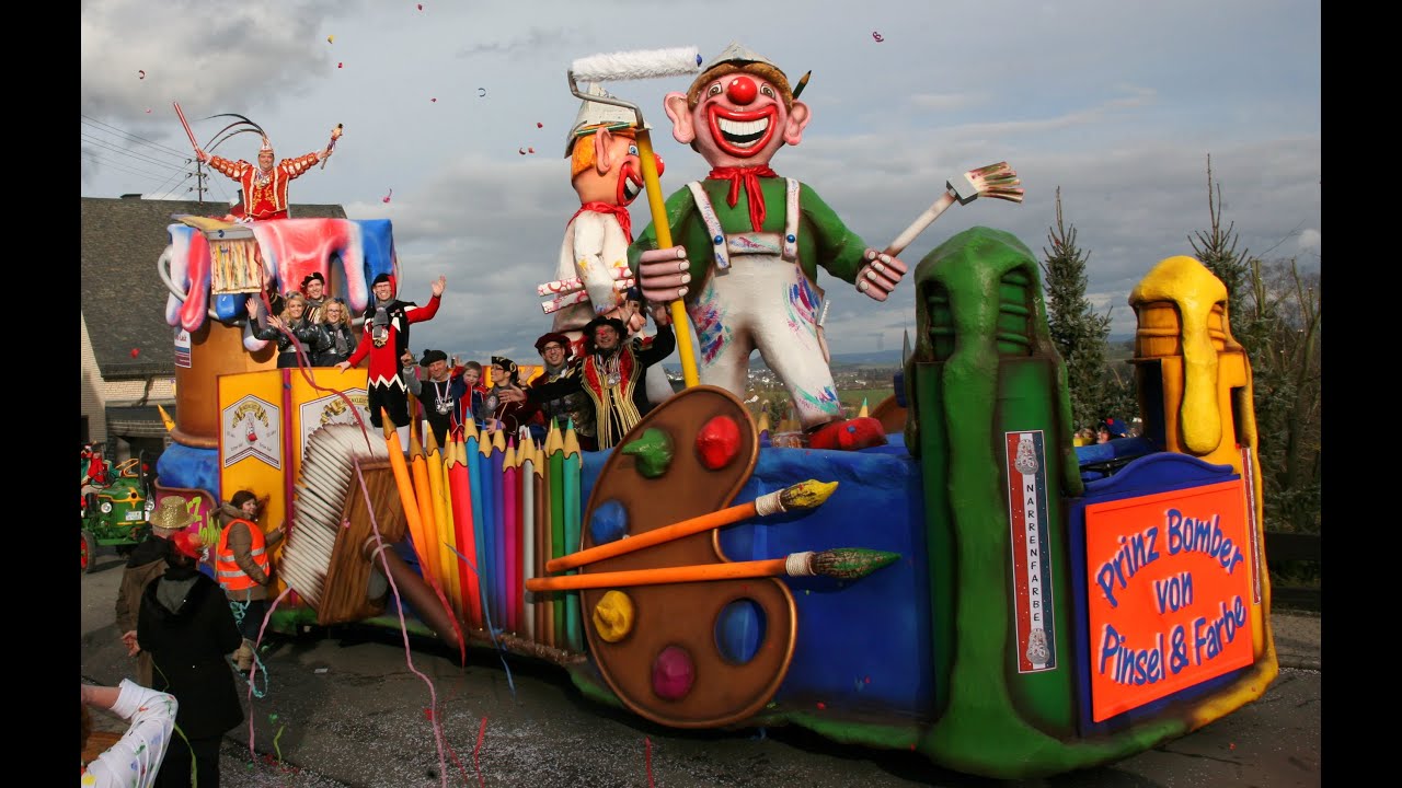 Rosenmontagszug in Kottenheim 2014