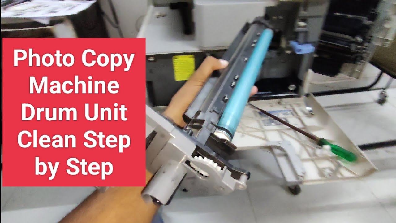 How to Clean Drum Unit Canon ir 2525