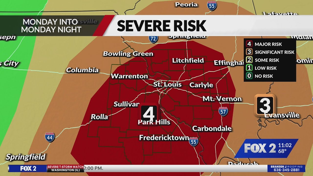 St. Louis Severe Weather Forecast Update