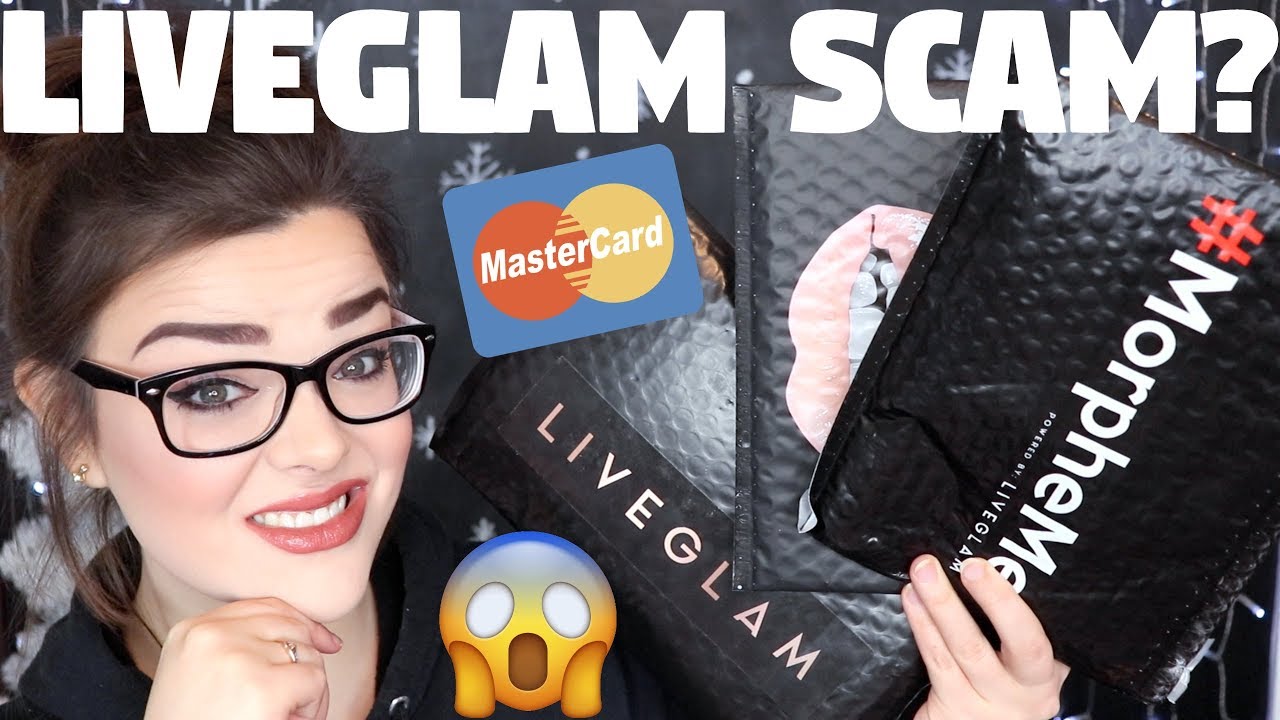 IS LIVEGLAM STEALING FROM YOU? + A GIVEAWAY! MorpheMe & KissMe UNBOXING December 2017