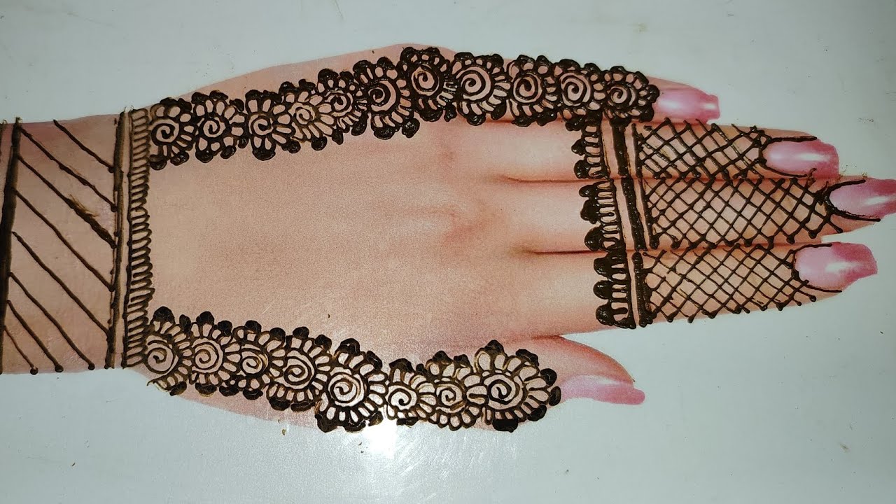 New Jewellery Mehndi Design | Arebic Mehndi Design | Mehndi Designs | Easy Beautiful Henna Design