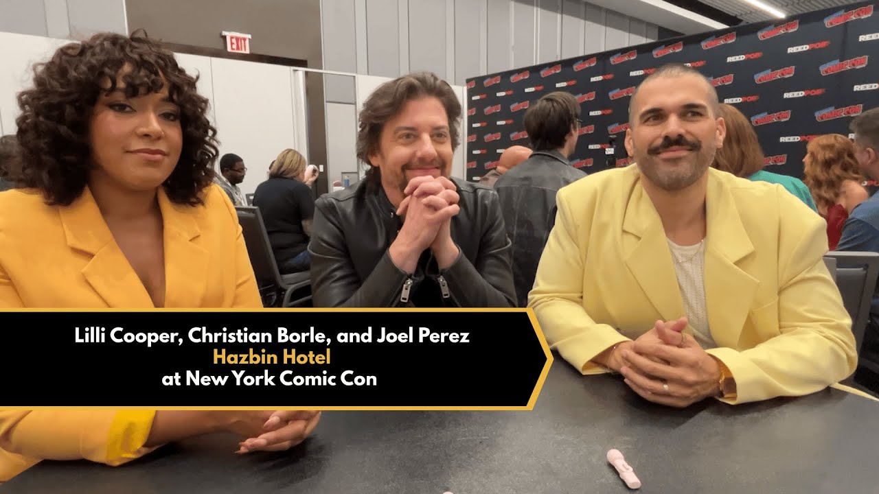 Интервью NYCC: Лилли Купер, Кристиан Борле и Джоэл Перес