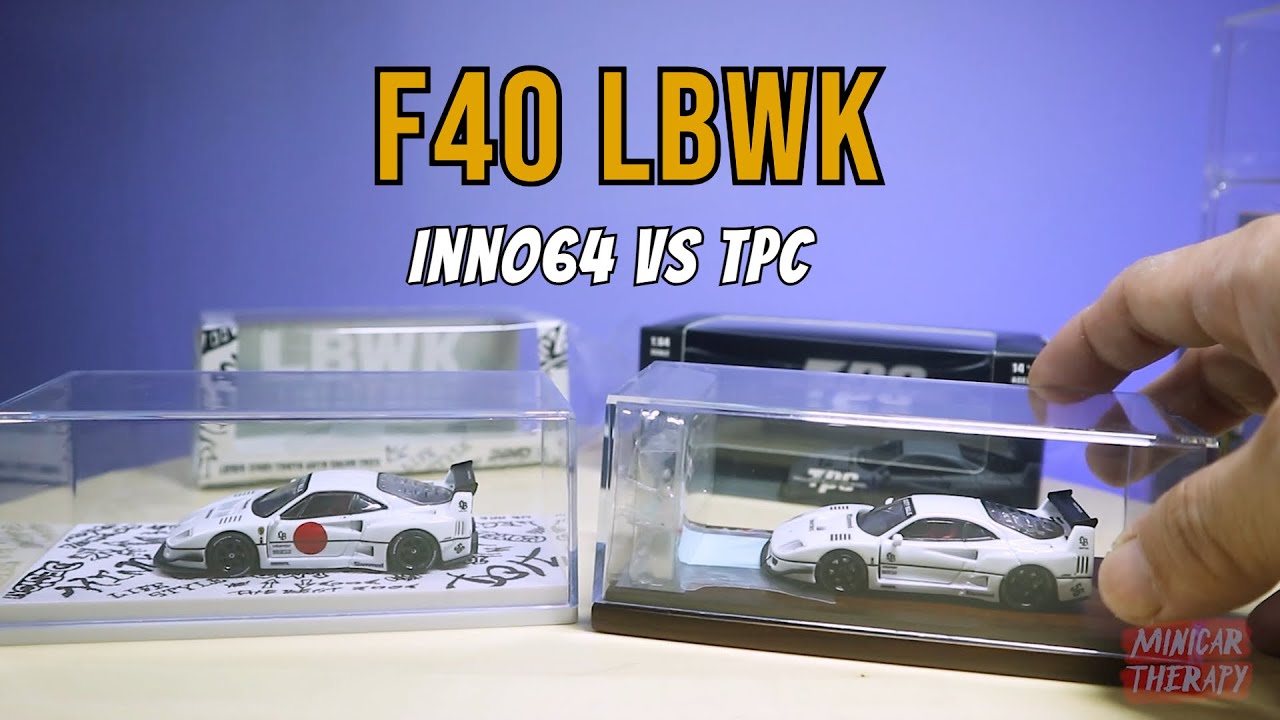 DIECAST INNO64 VS TPC FERRARI F40 LBWK LIBERTY WALK