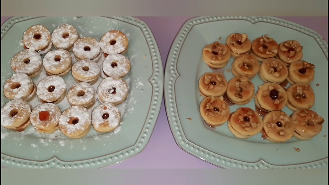 ميني صابلي المقلاة بدون فرن يذوب في الفم وناجح 💯   Mini Sablé sans four trop bon