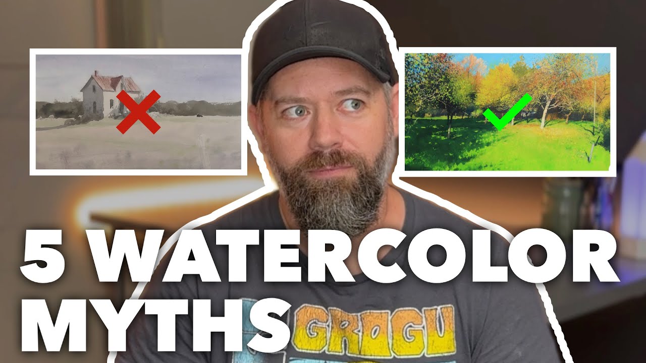 Stop Falling For These Watercolor Myths: Your Art Deserves Better
