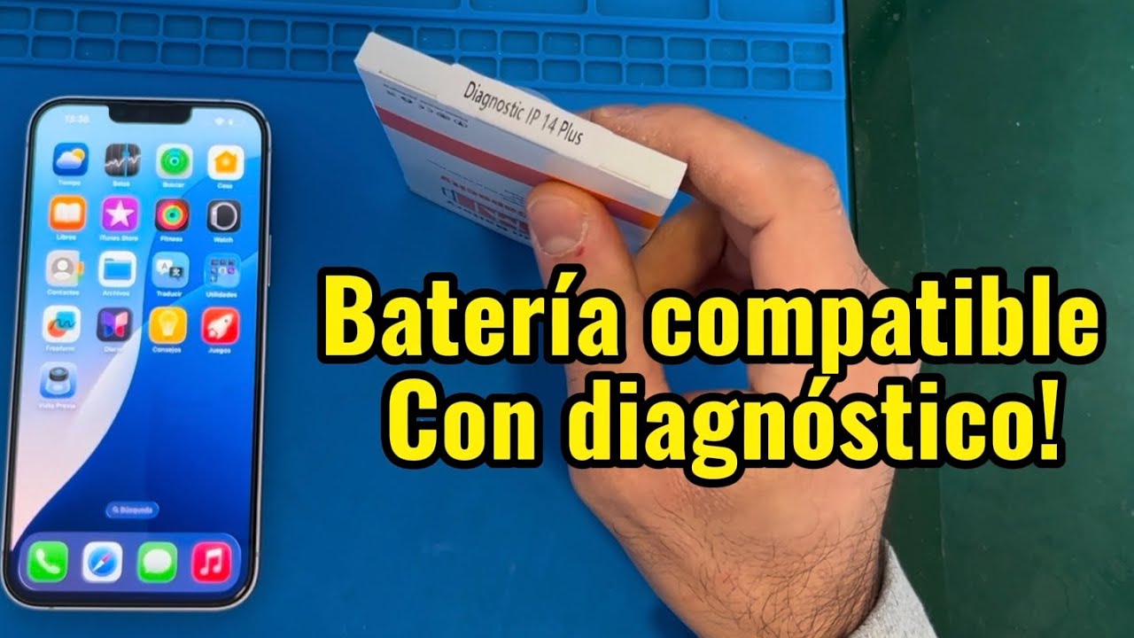 Cambio BATERÍA IPHONE 14 plus IOS 26!