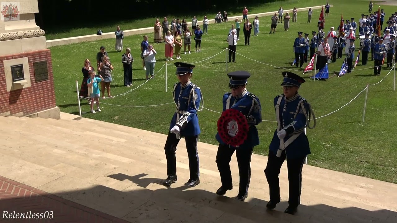 Loyal Sons Of Benagh @ The Thiepval Memorial ~ France ~ 06/06/2024 (4K)