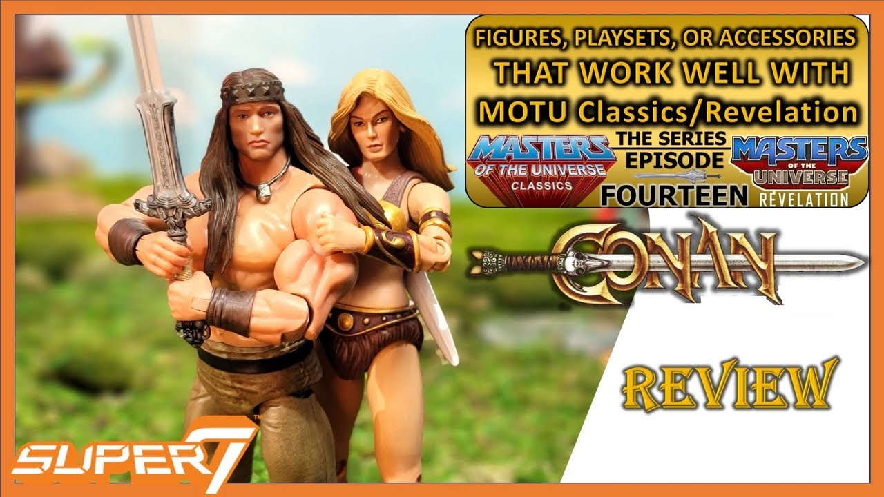 Super 7 Conan Arnold Schwarzenegger Action Figure Review