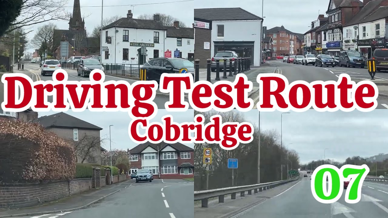 Driving Test Route 07 | Cobridge | Stoke-on-Trent | 2025