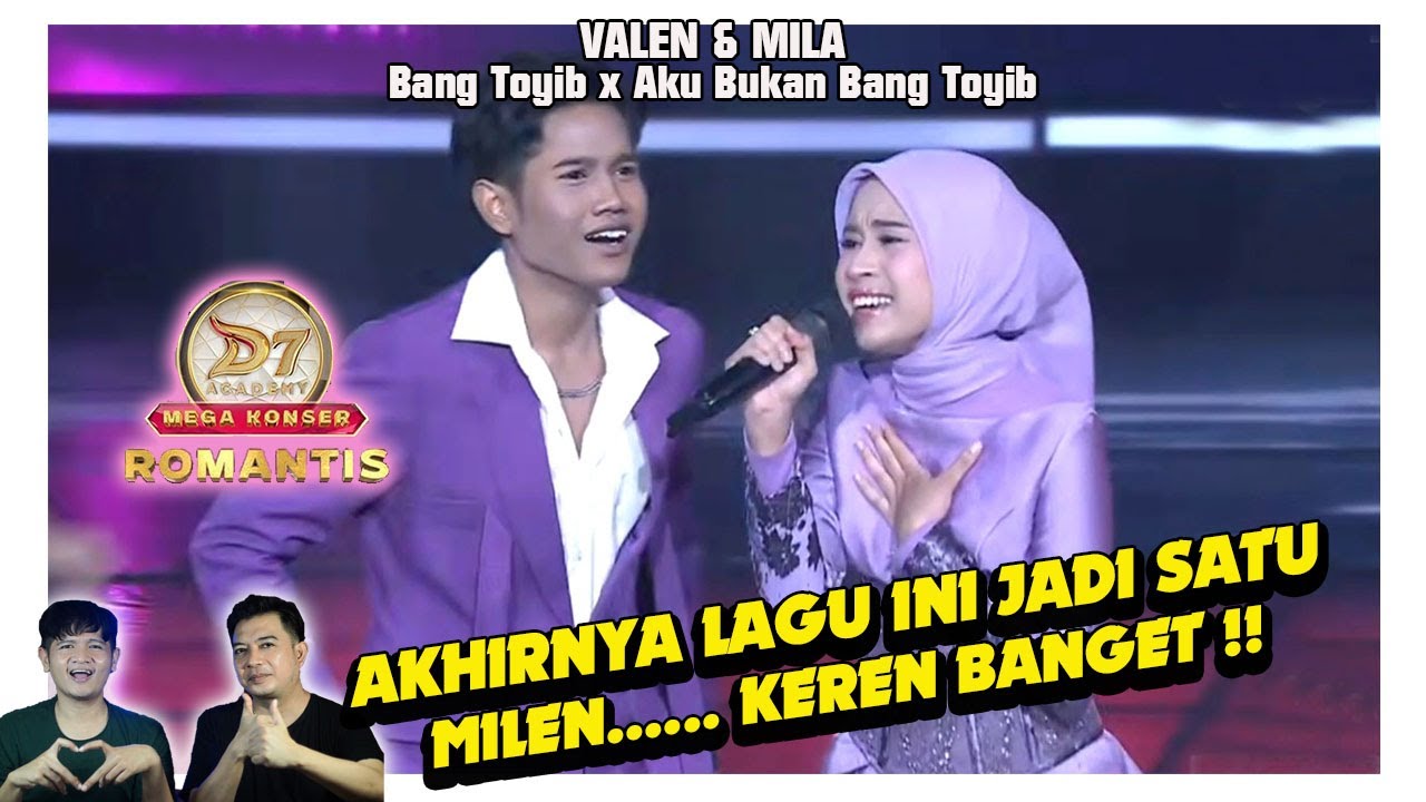 Akhirnya !! Mila & Valen Bang Toyib x aku bukan bang Toyib. GEMASSS
