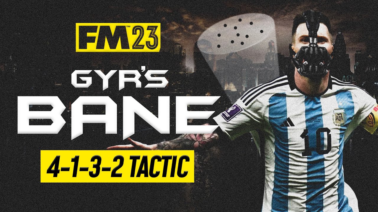 HIGH SCORING 4-1-3-2 FM23 TACTIC