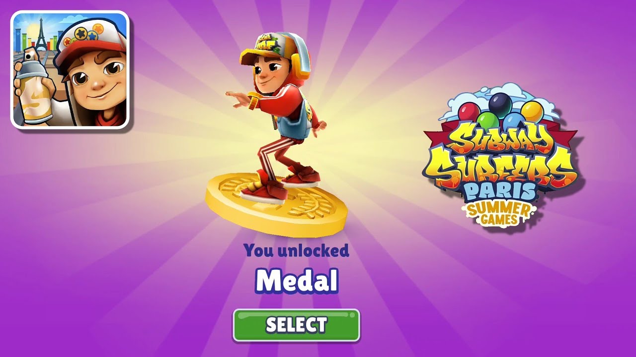 Medal Unlocked In Subway Surfers Paris 2024 Season Hunt!