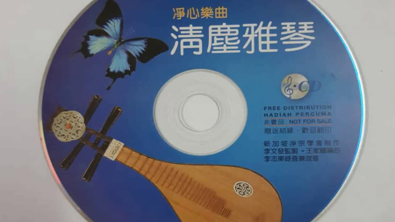 Beautiful Buddhist Lute Music 清尘雅琴 HD Version
