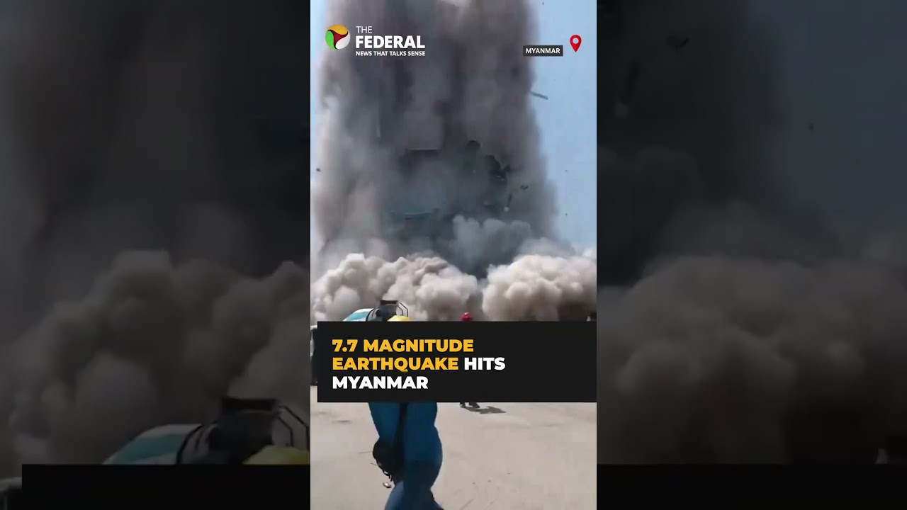 Strong tremors felt in Delhi, Bangkok, 7.7 magnitude earthquake hits Myanmar