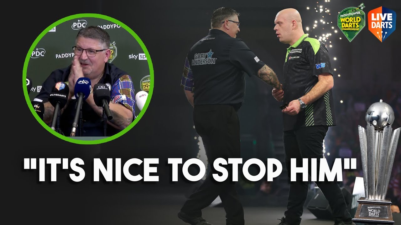 "WHAT THE HELL'S GOING ON HERE?" | Gary Anderson reacts to ousting Michael van Gerwen