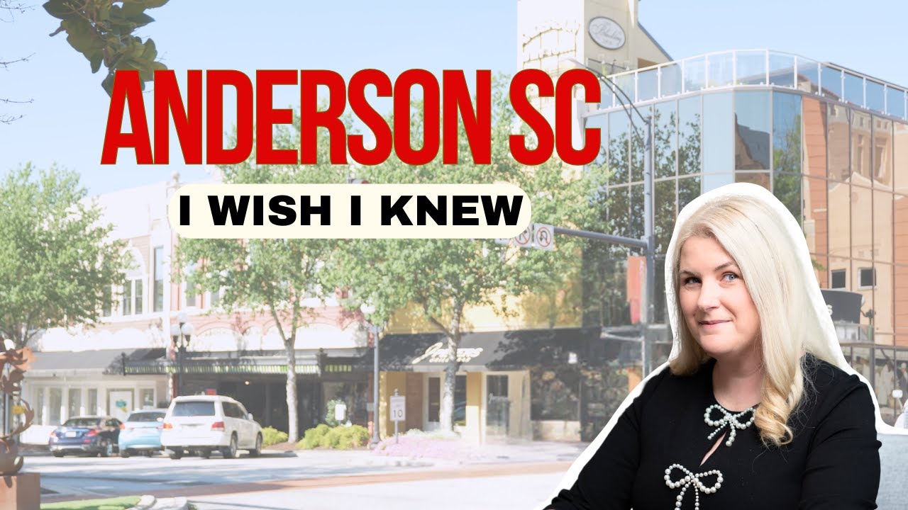 Top 5 things you must know about Anderson SC | Living in Anderson South Carolina