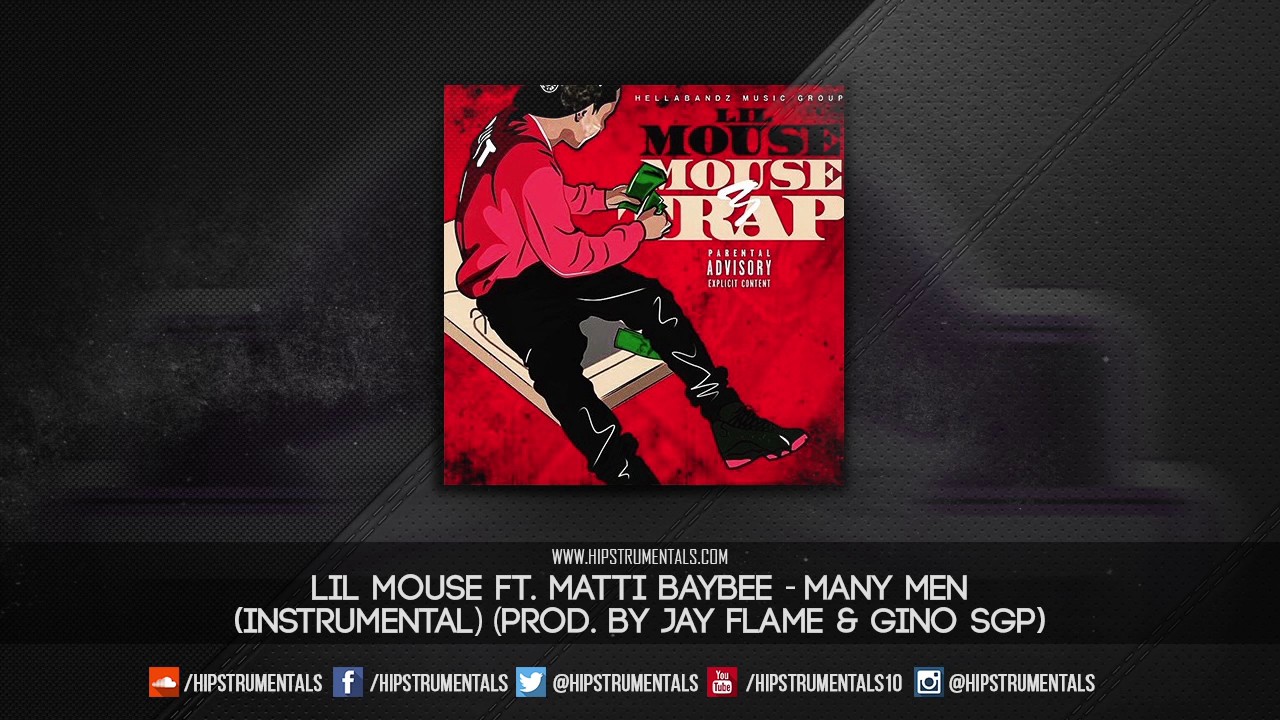 Lil Mouse Ft. Matti Baybee - Many Men [Instrumental] (Prod. By Jay Flame & Gino SGP)