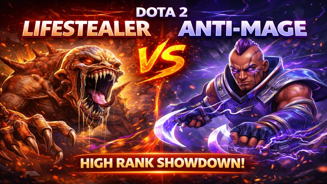 This Lifestealer Matchup vs Antimage is Insane