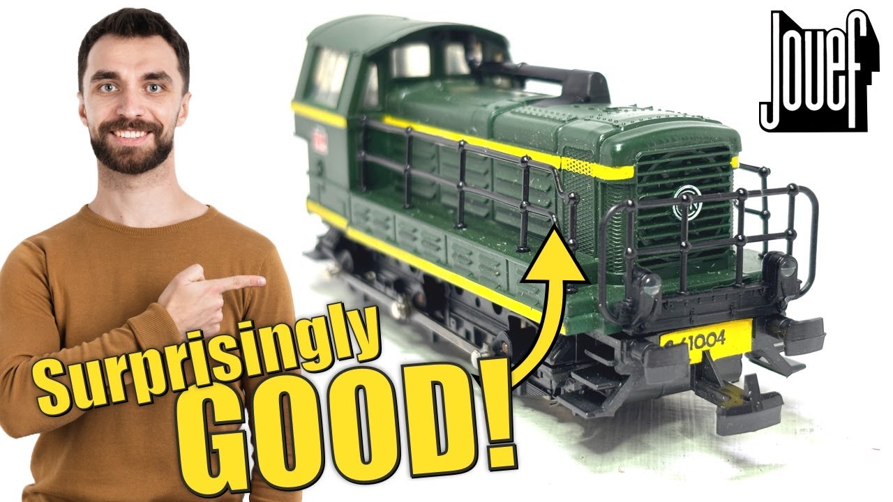 SURPRISINGLY GOOD! Vintage Jouef SNCF Diesel Shunter 8503