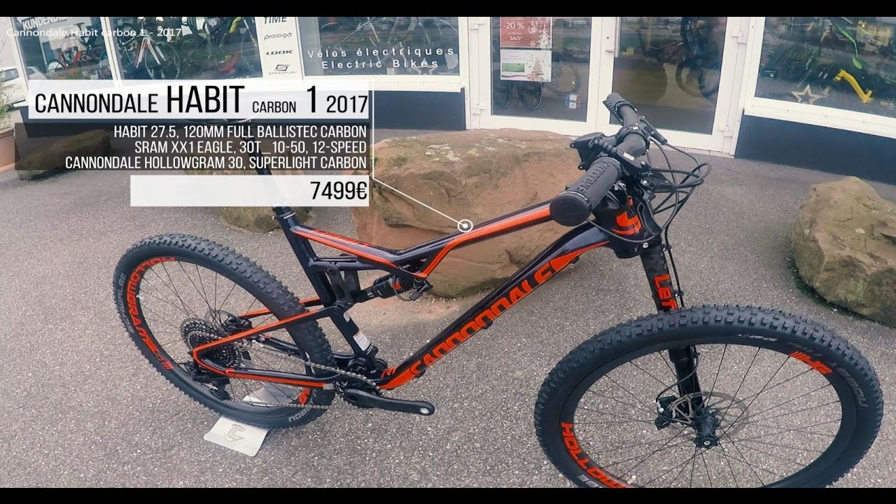 Cannondale Habit carbone 1 - 2017