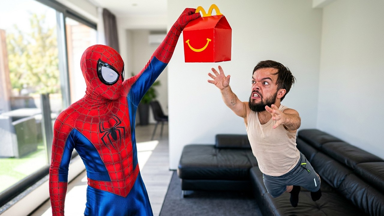 BEST MIX SPIDER-MAN TRIES EVERYTHING TO STOP LITTLE SPIDEY!